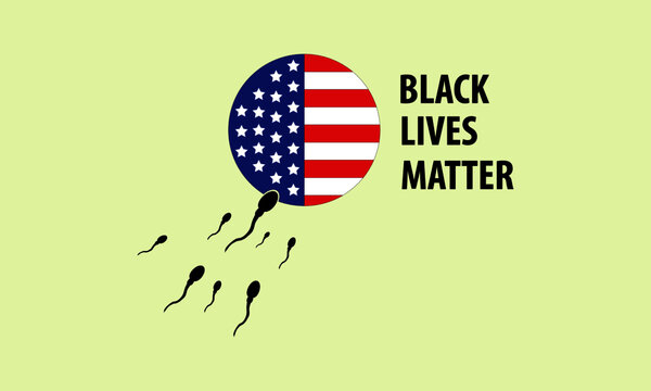 Black Lives Matter poster and  T - shirt design with USA Flag. black lives matter vector concept . Live matter vector concept.