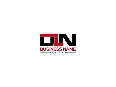 DLN Logo And Illustrations Design For Business