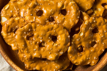 Homemade Salty Pretzel Crisps