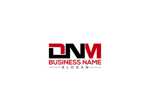 DNM Logo And Illustrations Design For Business