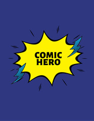 Comic Hero Text