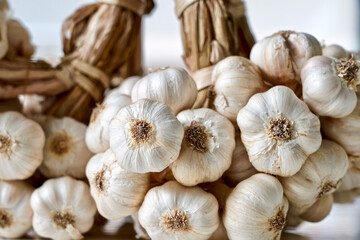 Garlic glove, garlic can be used in many different dishes of foods 