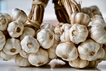 Garlic glove, garlic can be used in many different dishes of foods 