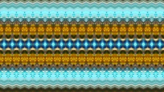 Patterns of abstract geometric luminous stripes in full color, mandal abstract background motion pictures 4k. Beautiful fractal animation