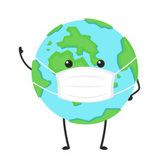 Earth character design. planet vector. symbol. logo design. Paper plane vector. Earth travel.