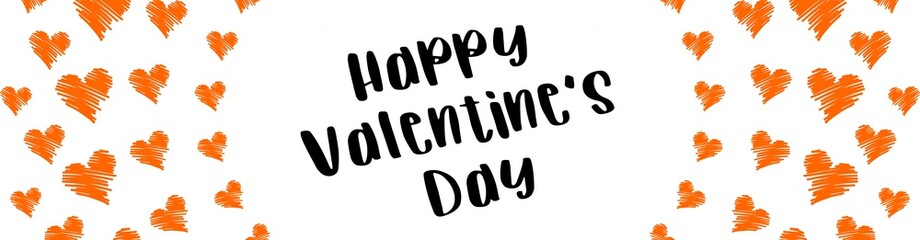 happy valentine's day banner, celebration card, love decleration, love related item, party invitation, classic card