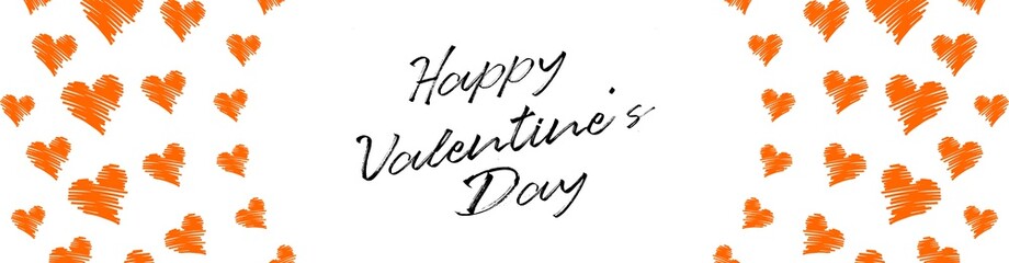 happy valentine's day banner, celebration card, love decleration, love related item, party invitation, classic card