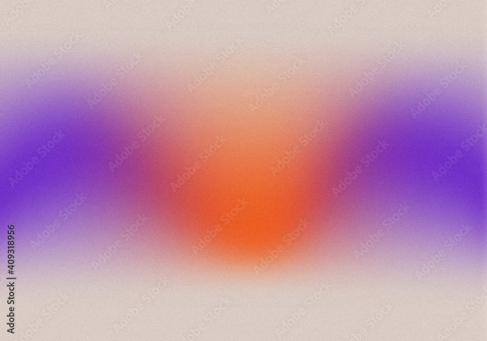Wall mural retro gradient background with grain texture