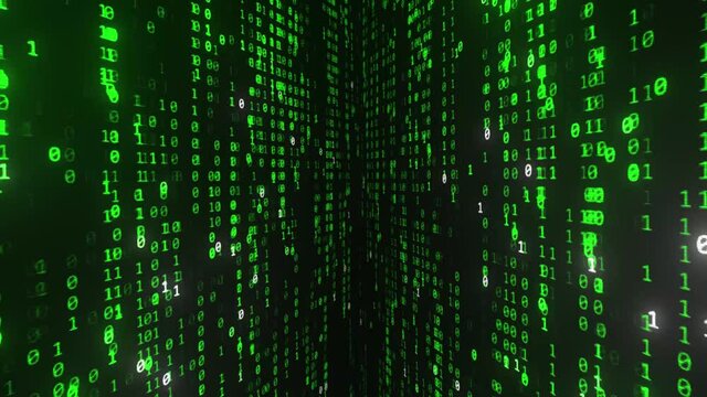 Matrix code background loop
