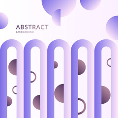 Modern background with abstract element. Vector illustration.