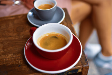 cups of coffee