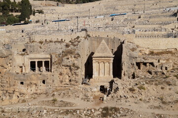 Jerusalem: the Tomb of Zechariah in the Kidron valley