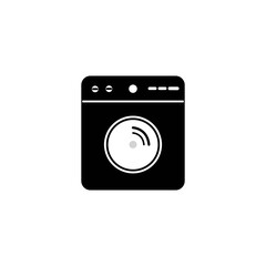 washing machine icon logo
