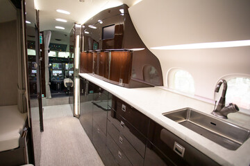interior jet galley