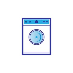 washing machine icon logo