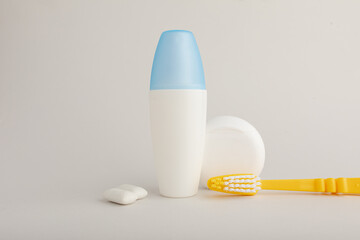 Set of different tools for dental care