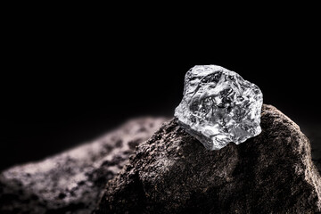 platinum nugget, noble metal, found free in nature in the form of nuggets, used in the production...