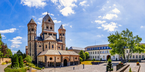 Kloster Maria Laach, Glees, Brohltal, Rheinland-Pfalz, Deutschland 