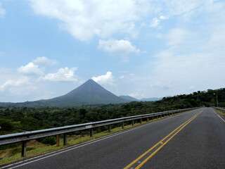 Arenal Volcano from Fortuna