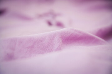 Beautiful abstract pink fabric details