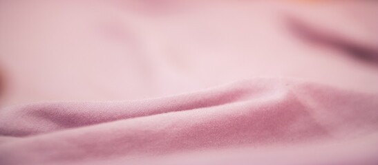 Beautiful abstract pink fabric details