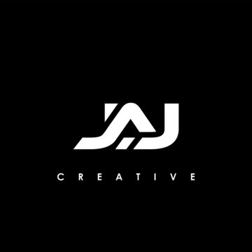 JAJ Letter Initial Logo Design Template Vector Illustration