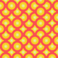 Abstract Geometric Pattern generative computational art illustration