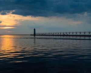 Obraz premium Lake Huron Lighthouse 2