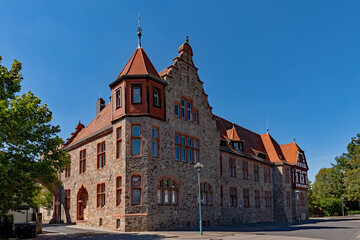 Fototapeta na wymiar Altstadt von Dieburg in Hessen, Deutschland 