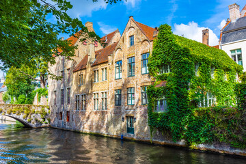 Fototapeta na wymiar The city of Bruges in Belgium