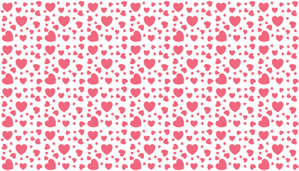 valentine abstract seamless pattern