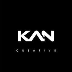 KAN Letter Initial Logo Design Template Vector Illustration