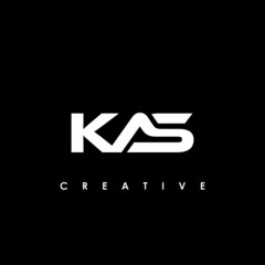 KAS Letter Initial Logo Design Template Vector Illustration - obrazy, fototapety, plakaty