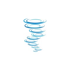 Tornado logo symbol vector