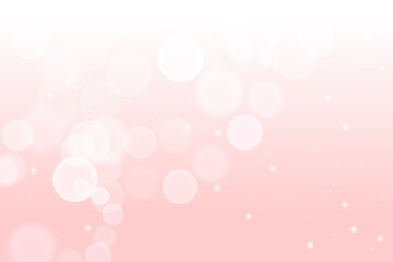 Pink pastel abstract texture background with white bokeh lights. blurred beautiful shiny. use for wallpaper backdrop wedding card valentines and your product.