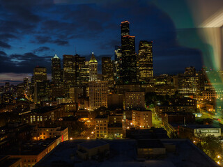 Seattle, night vista