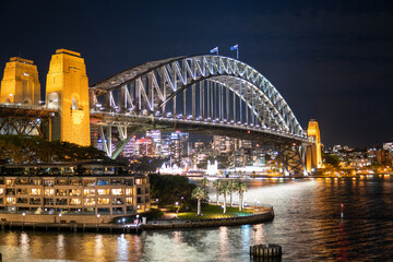 Sydney at night