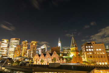 Sydney at night