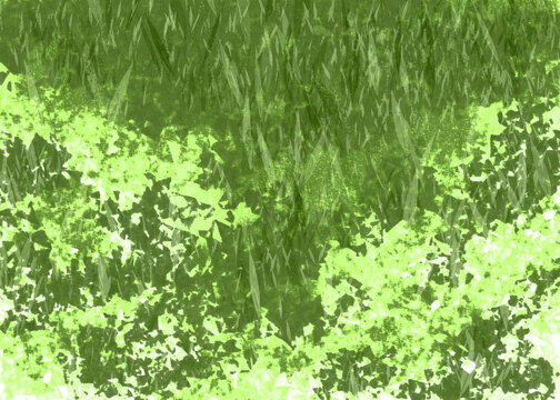 Hojas verdes abstracta con textura