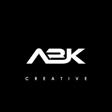 ABK Letter Initial Logo Design Template Vector Illustration