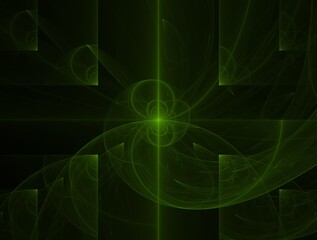 Imaginatory fractal background Image
