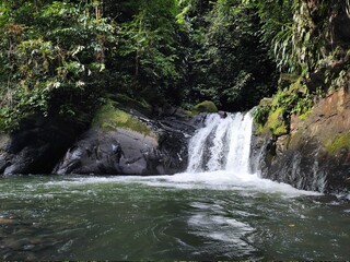 Fototapeta premium waterfall in the mountains
