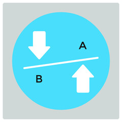 Vector illustration for Choosing Option EPS10