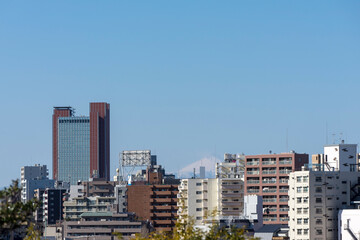 Naklejka premium 都市の風景 東京世田谷