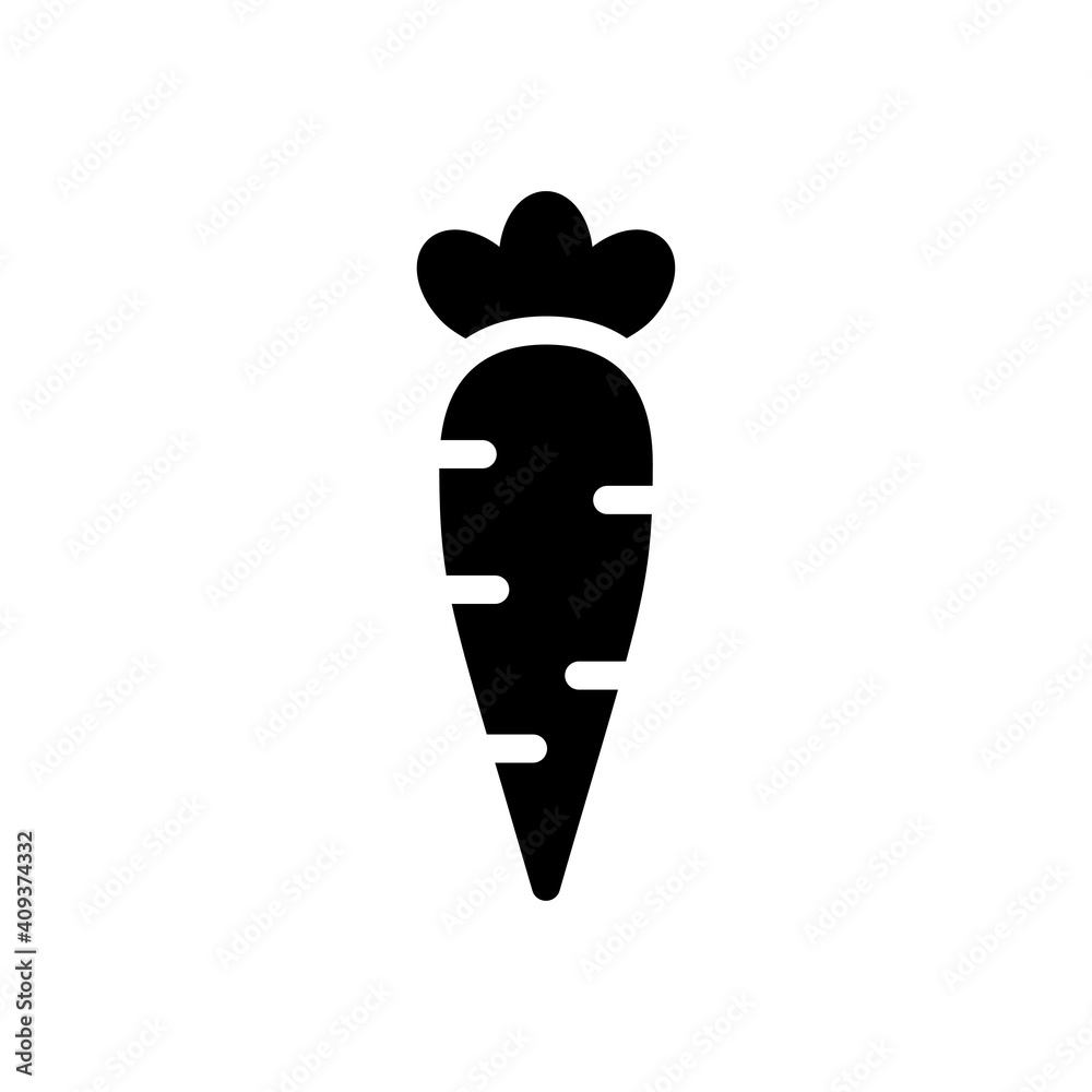 Sticker carrot