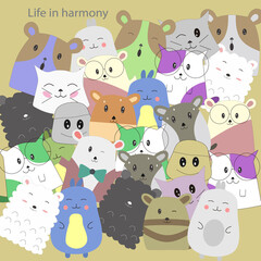 life in harmony doodle community