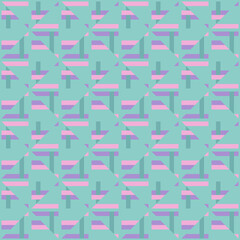 Simple abstract seamless pattern - decorative accent for any surfaces.