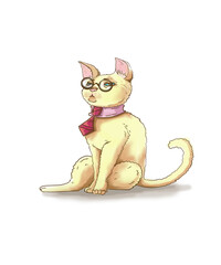 Yellow cat