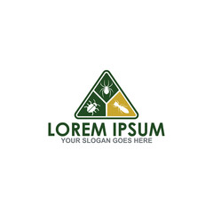 pest control vector , insect repellent logo