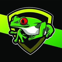 A frog is any member of a diverse and largely carnivorous group of short-bodied, tailless amphibians composing the order Anura